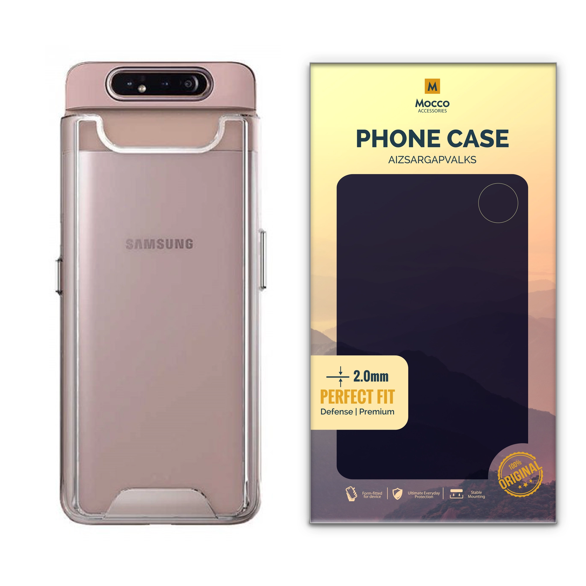 Mocco Original Clear Case 2mm Silicone