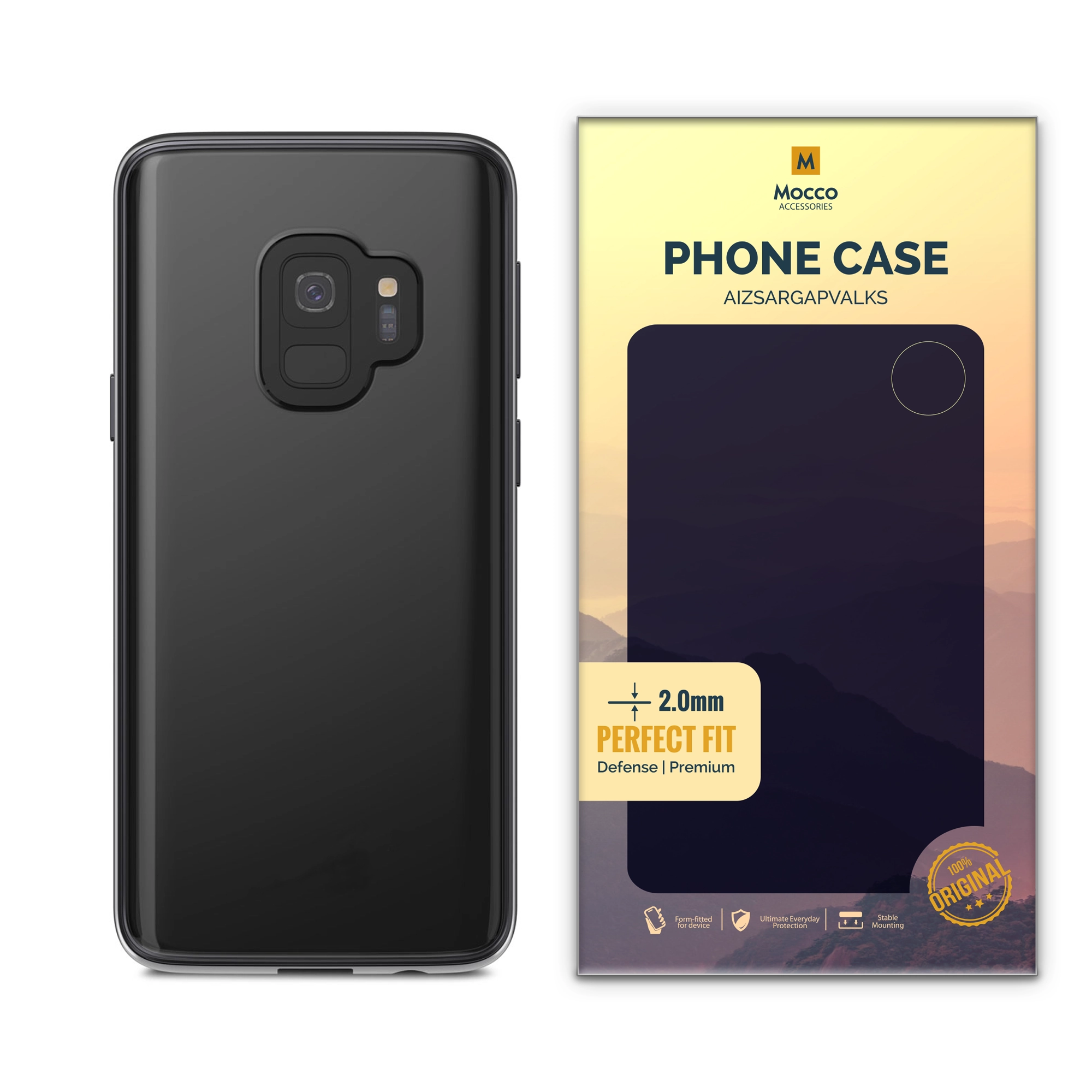 Mocco Original Clear Case 2mm Silicone