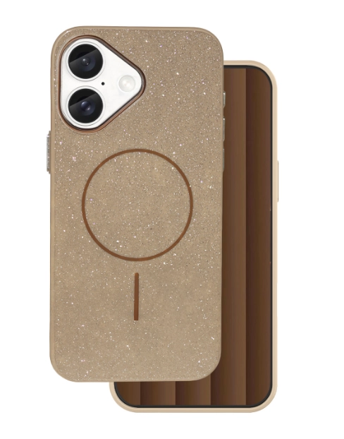 Mocco Glitter Thin Mag Back Case