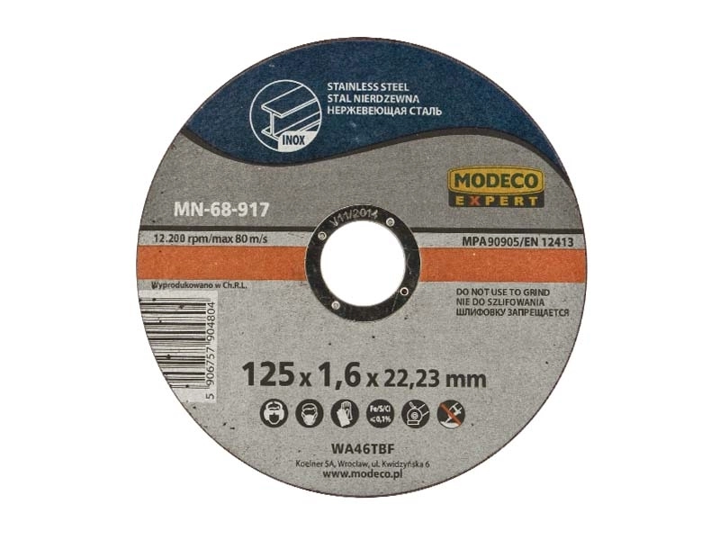 Modeco Flat grinding wheel for cutting