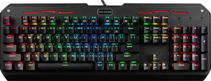 Modecom Volcano Hammer Outemu Blue tastatūra (K-MC-HAMMER-U-BLUE-RGB-DE)