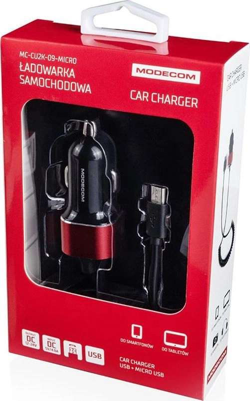 Modecom CU2K-09 charger One-piece 1x USB-A