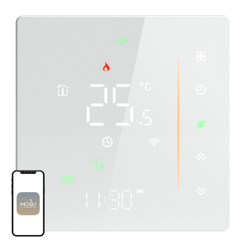 MOES WHT-006-GB-WH Wi-Fi Thermostat for Electric