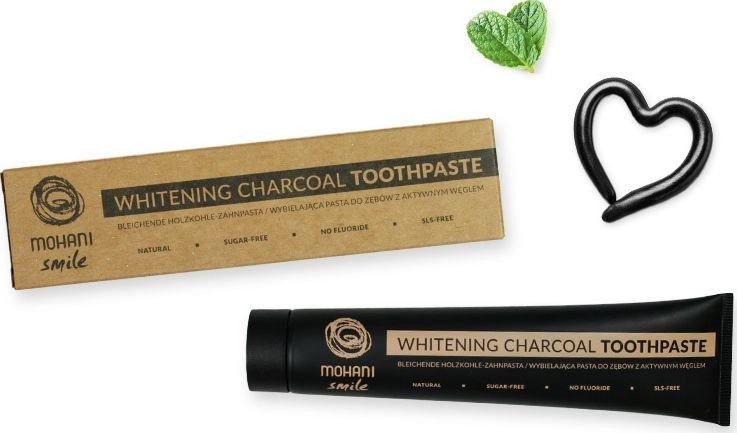 Mohani Smile whitening toothpaste with activated