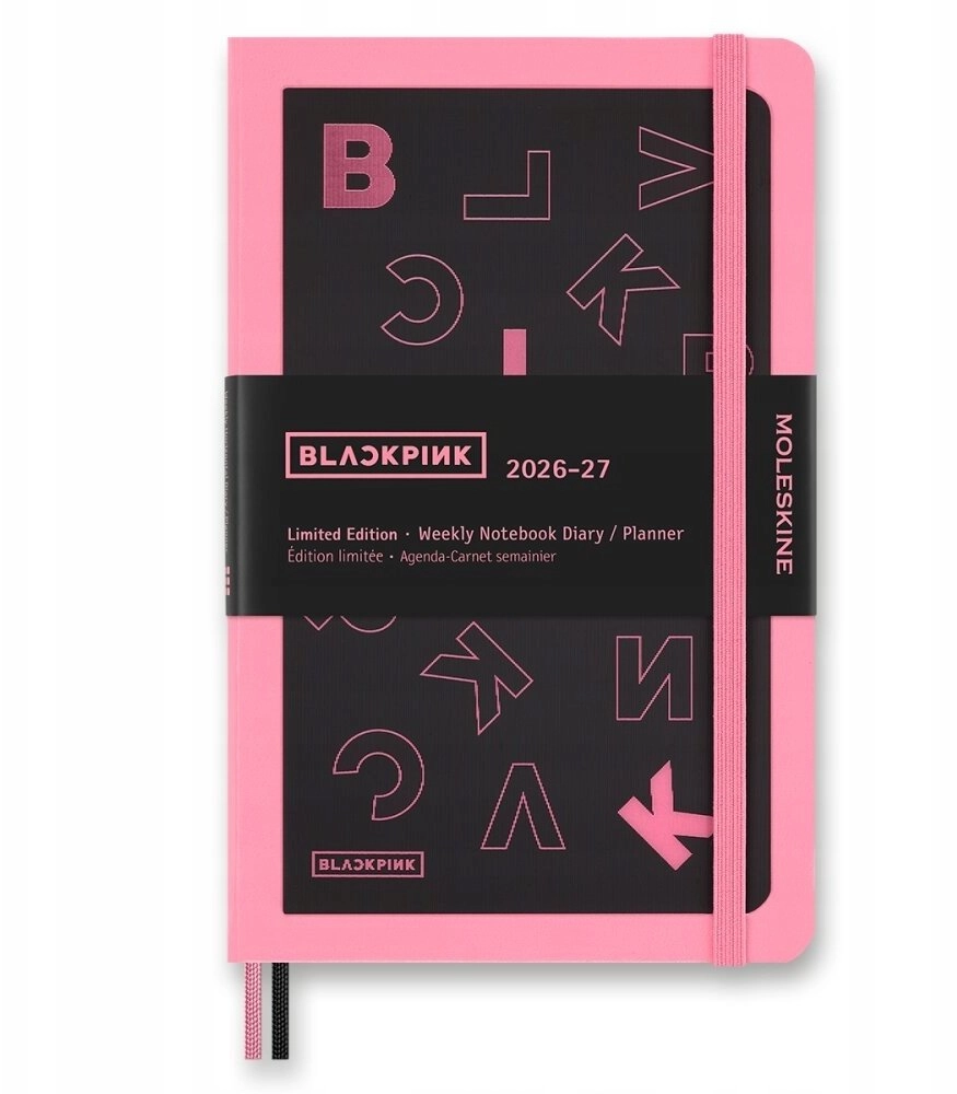 Moleskine Kalendarz tygodniowy MOLESKINE 2026 Blackpink