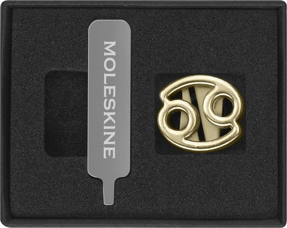 Moleskine MOLESKINE pin cancer gold MS-856019