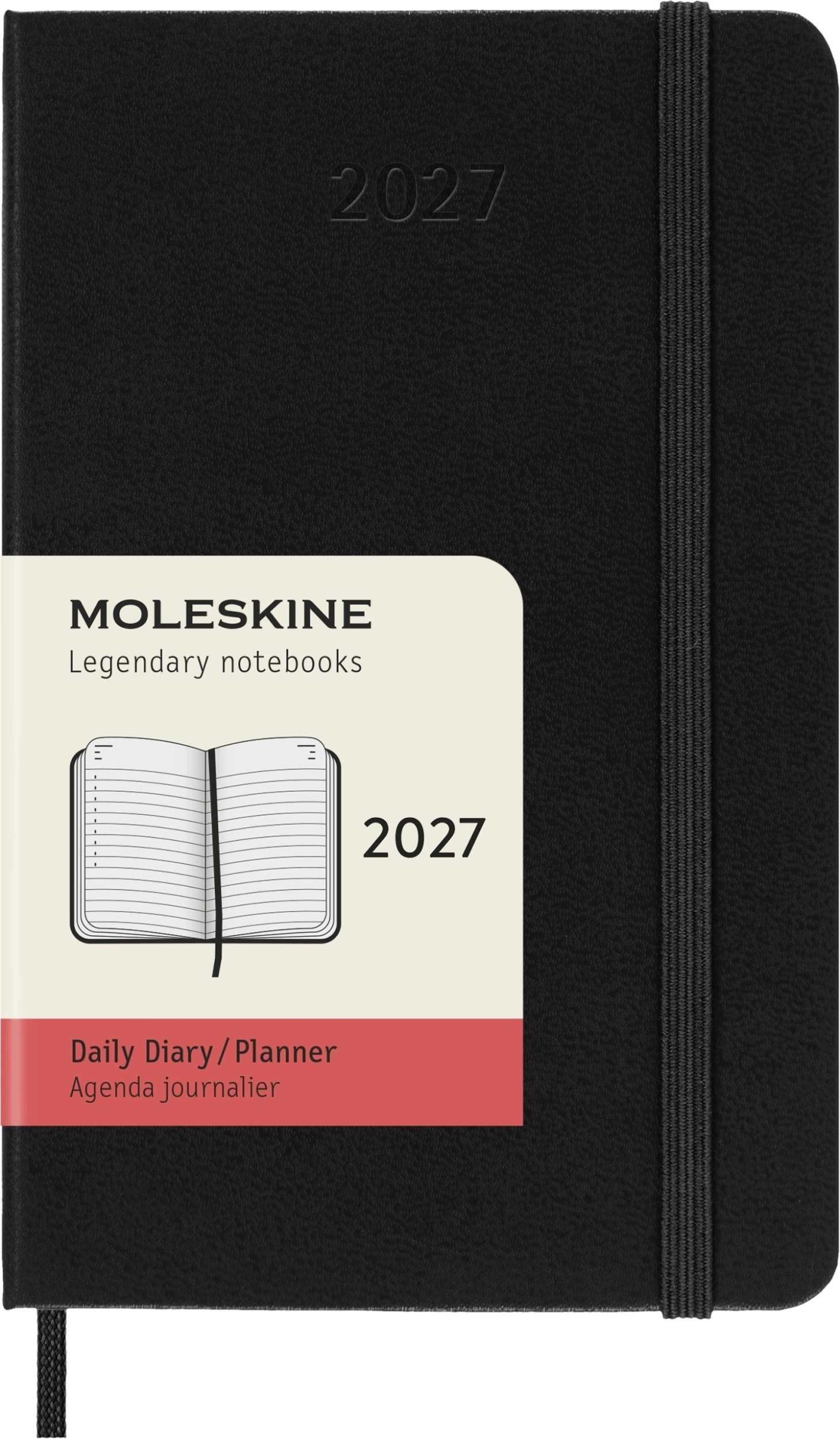 Moleskine Kalendarz dzienny MOLESKINE 2027  12M