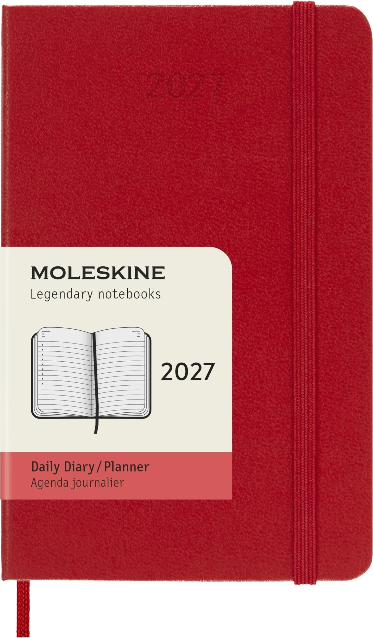 Moleskine Kalendarz dzienny MOLESKINE 2027  12M