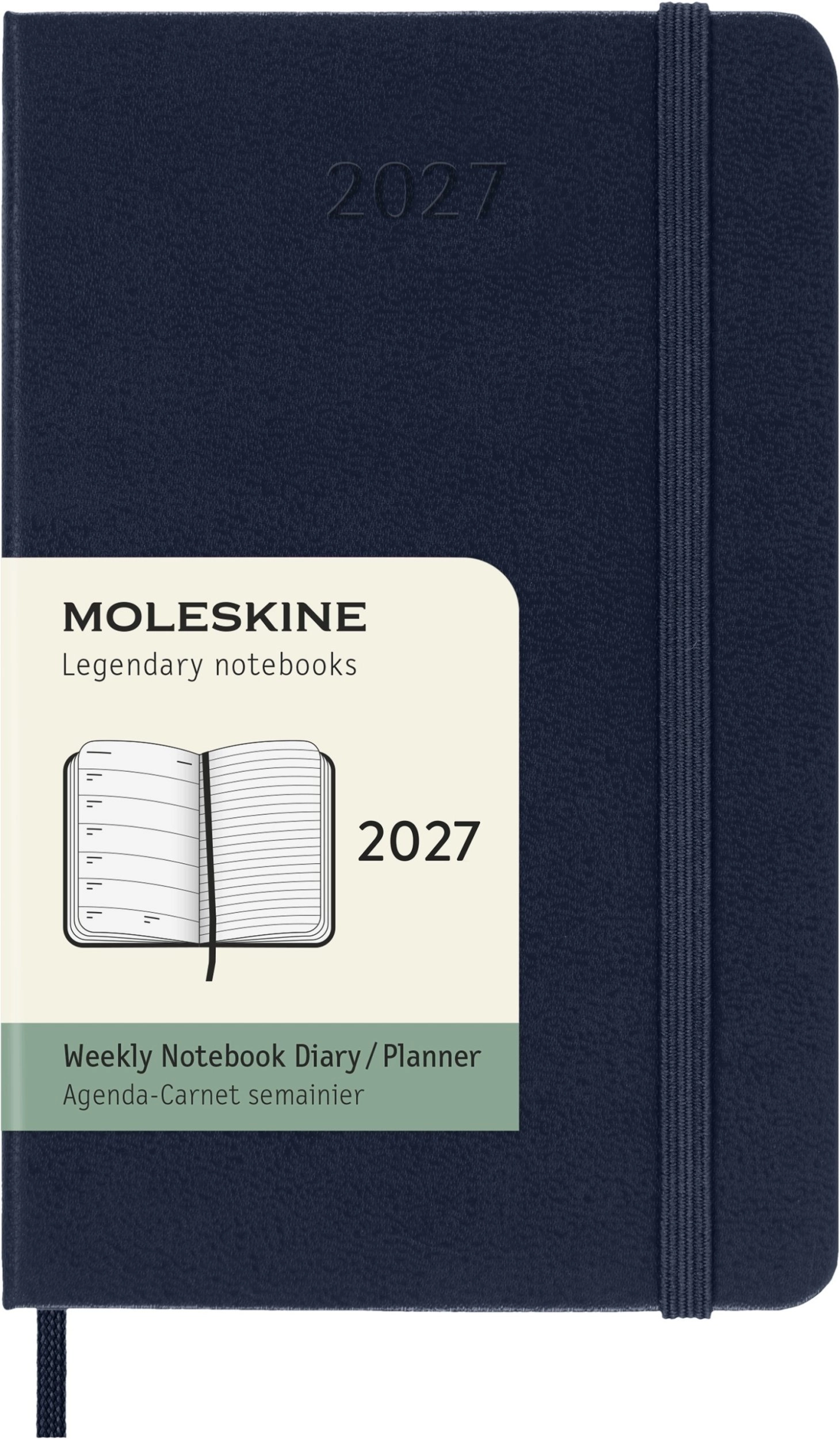 Moleskine Kalendarz tygodniowy MOLESKINE 2027  12M