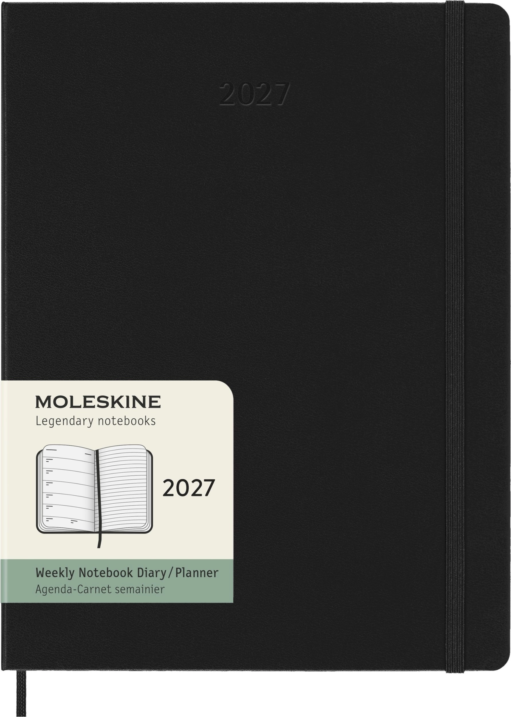 Moleskine Kalendarz tygodniowy MOLESKINE 2027  12M