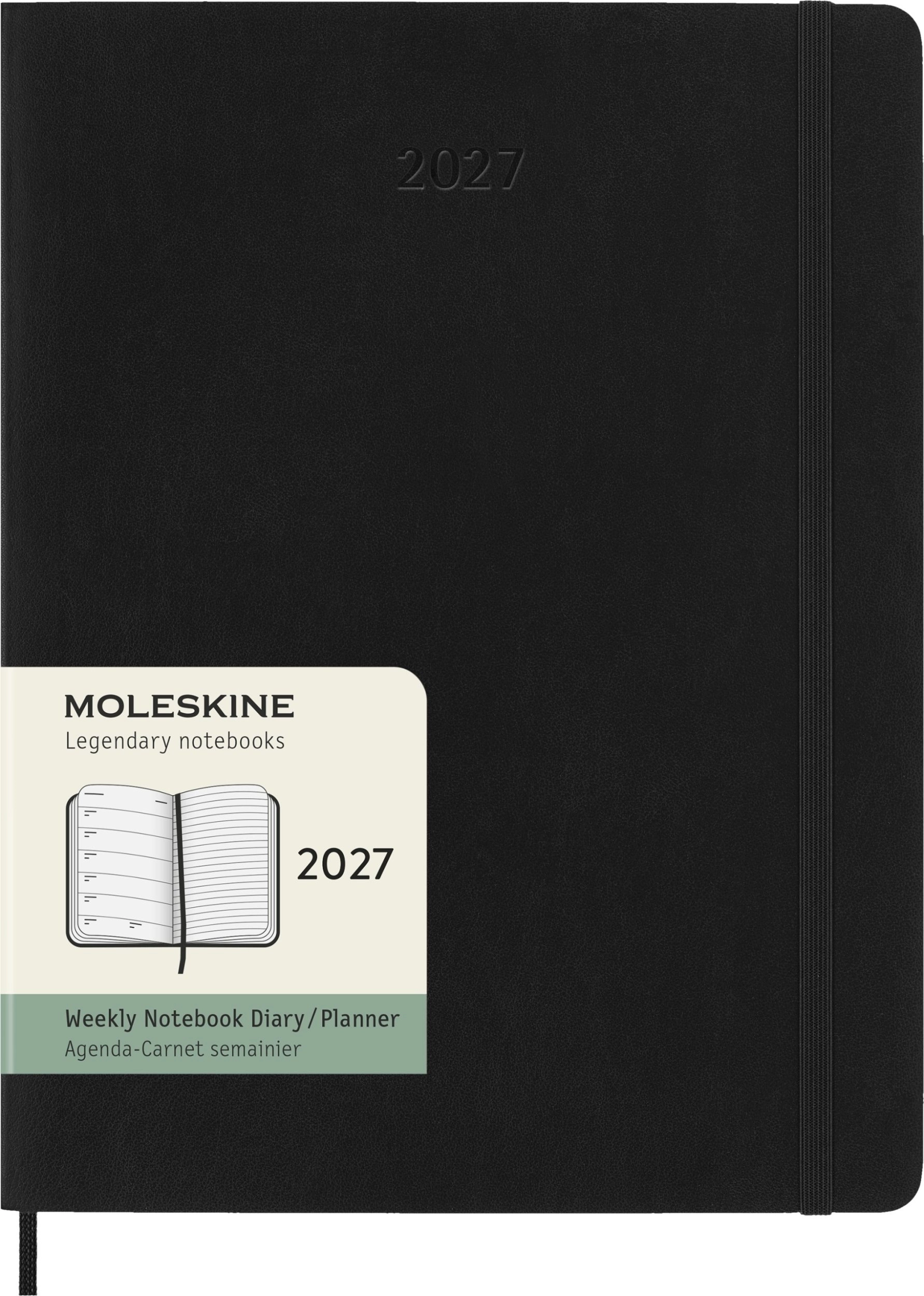 Moleskine Kalendarz tygodniowy MOLESKINE 2027  12M