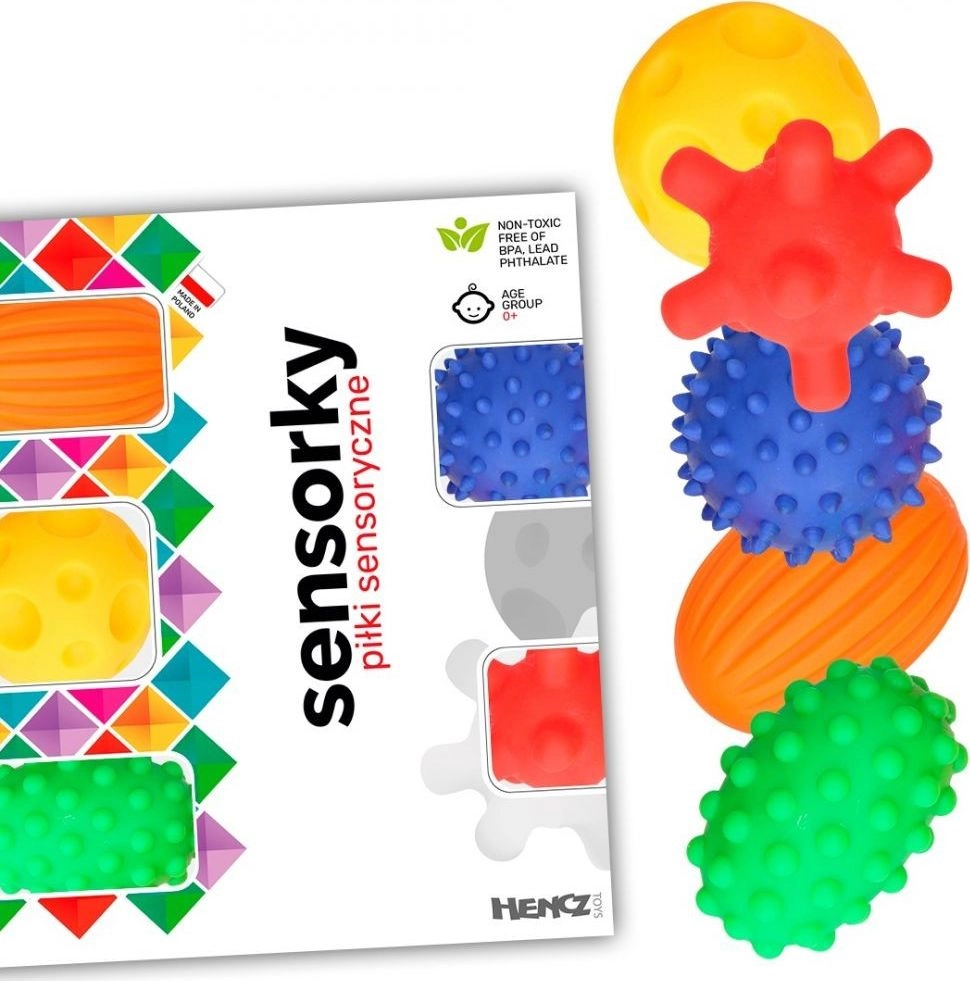 MomsCare Sensory balls 5 pieces in