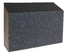 ABRASIVE SPONGE 100X70X25 NO120 ANGLED (