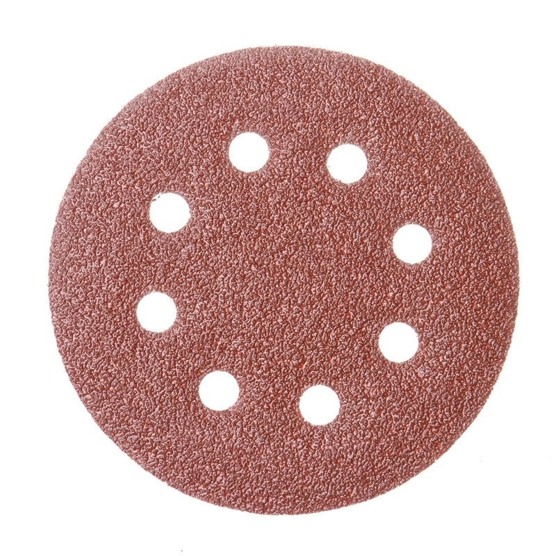 SANDING DISCS 8HOLES NO180 D125 5PCS