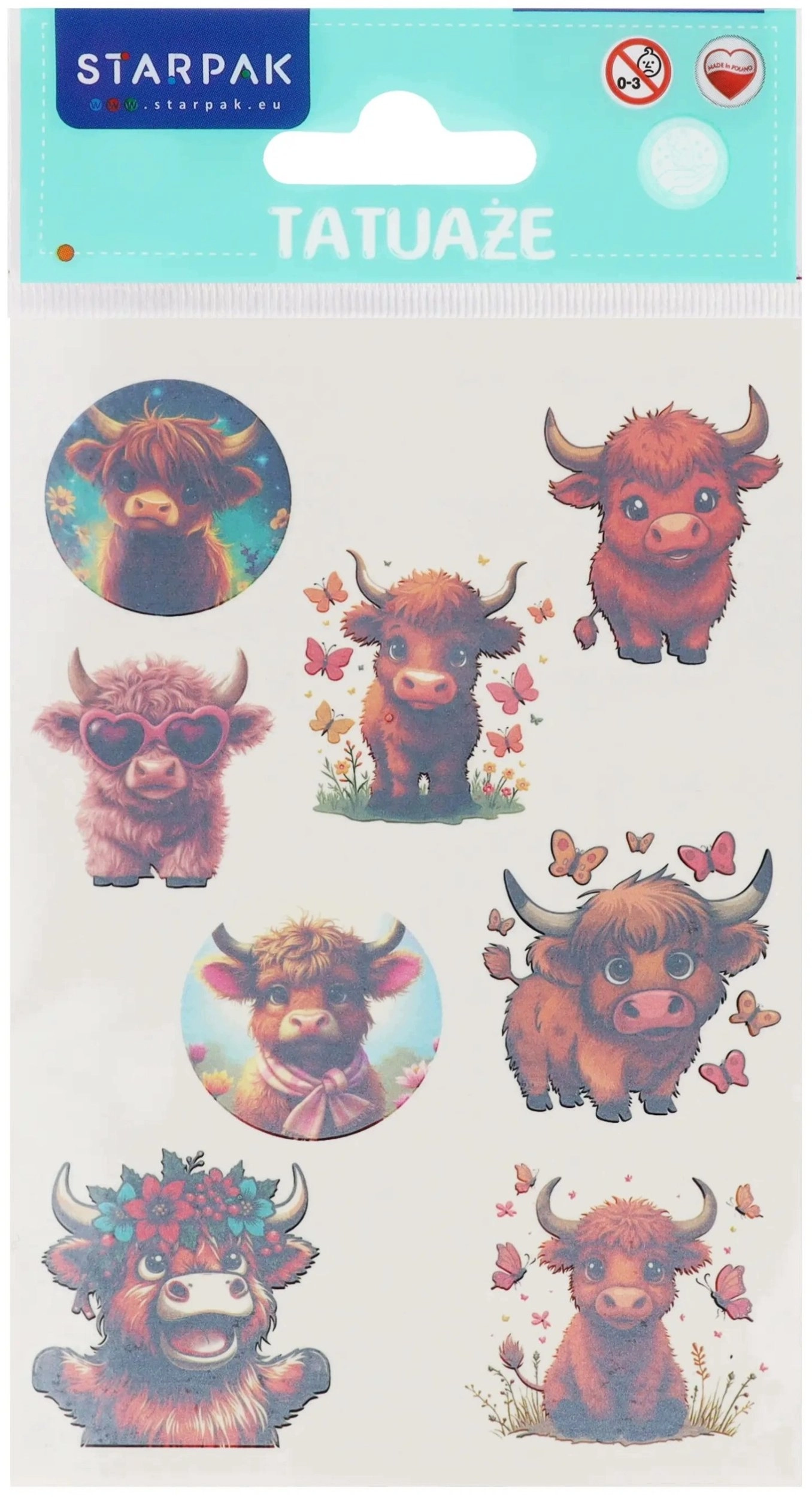 Monroe TATTOO COW 100X190 STK PBH