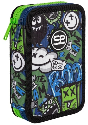Piórnik 2-komorowy z wyposażeniem coolpack jumper