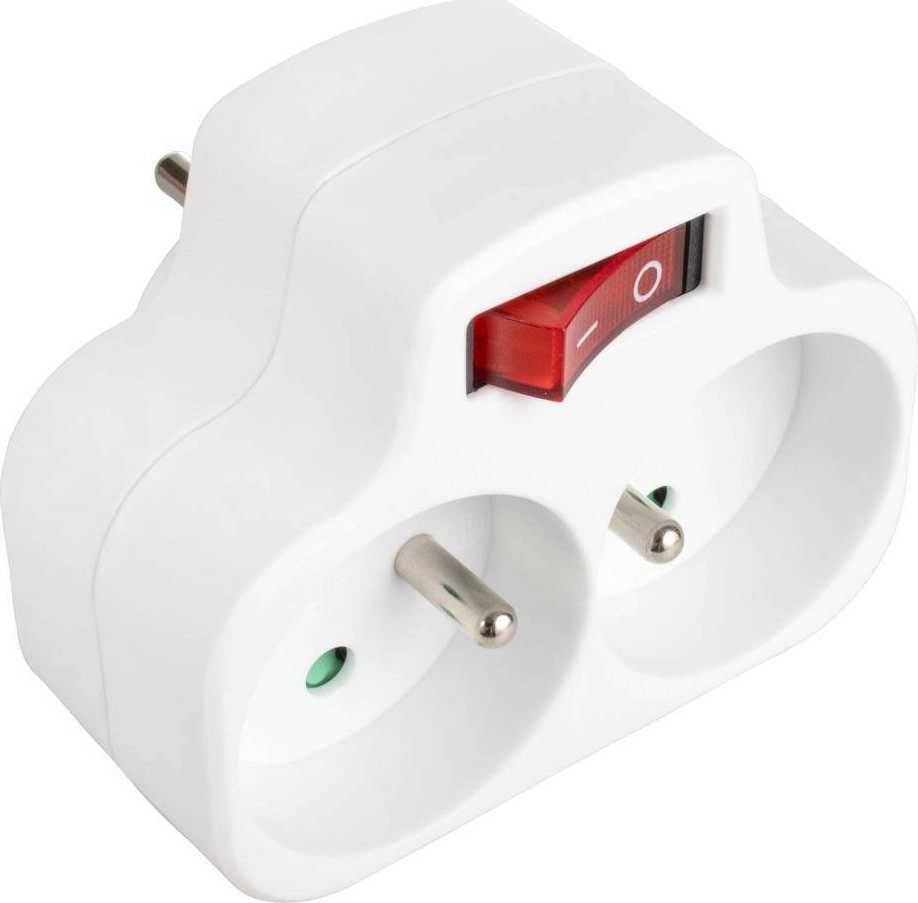Montis Rozgałęźnik podwójny z wyłącznikiem R-270WS