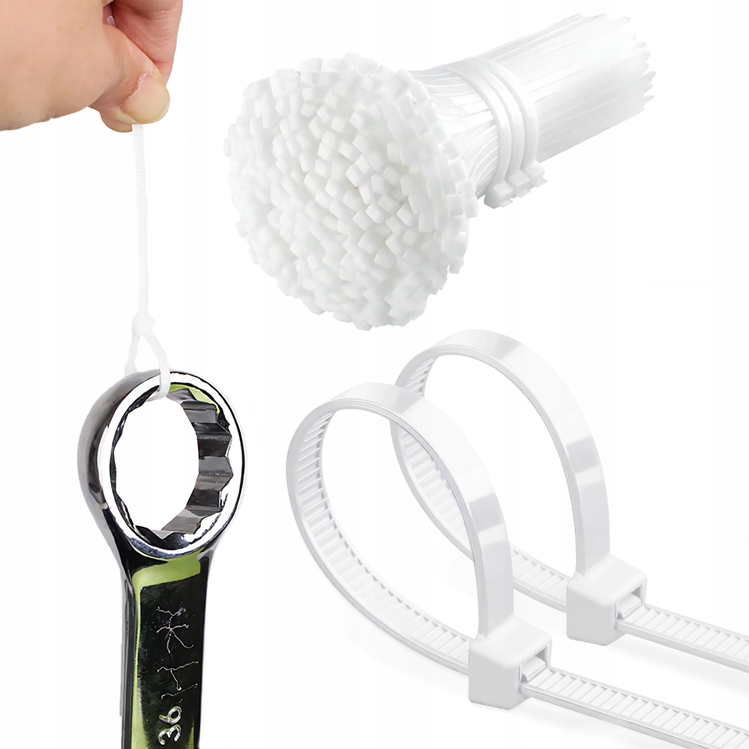 Montis Montis cable ties white 2