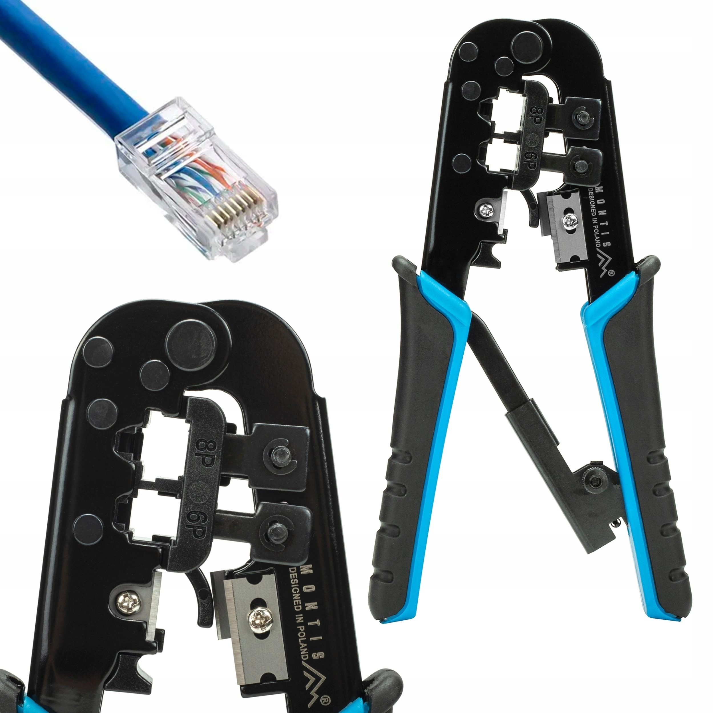 Montis RJ11 / RJ12 / RJ45