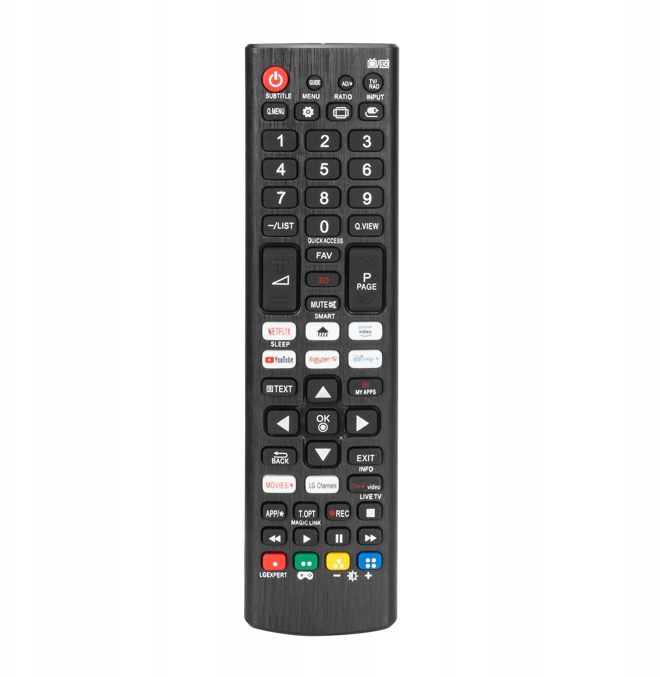 RTV remote control Montis Universal remote