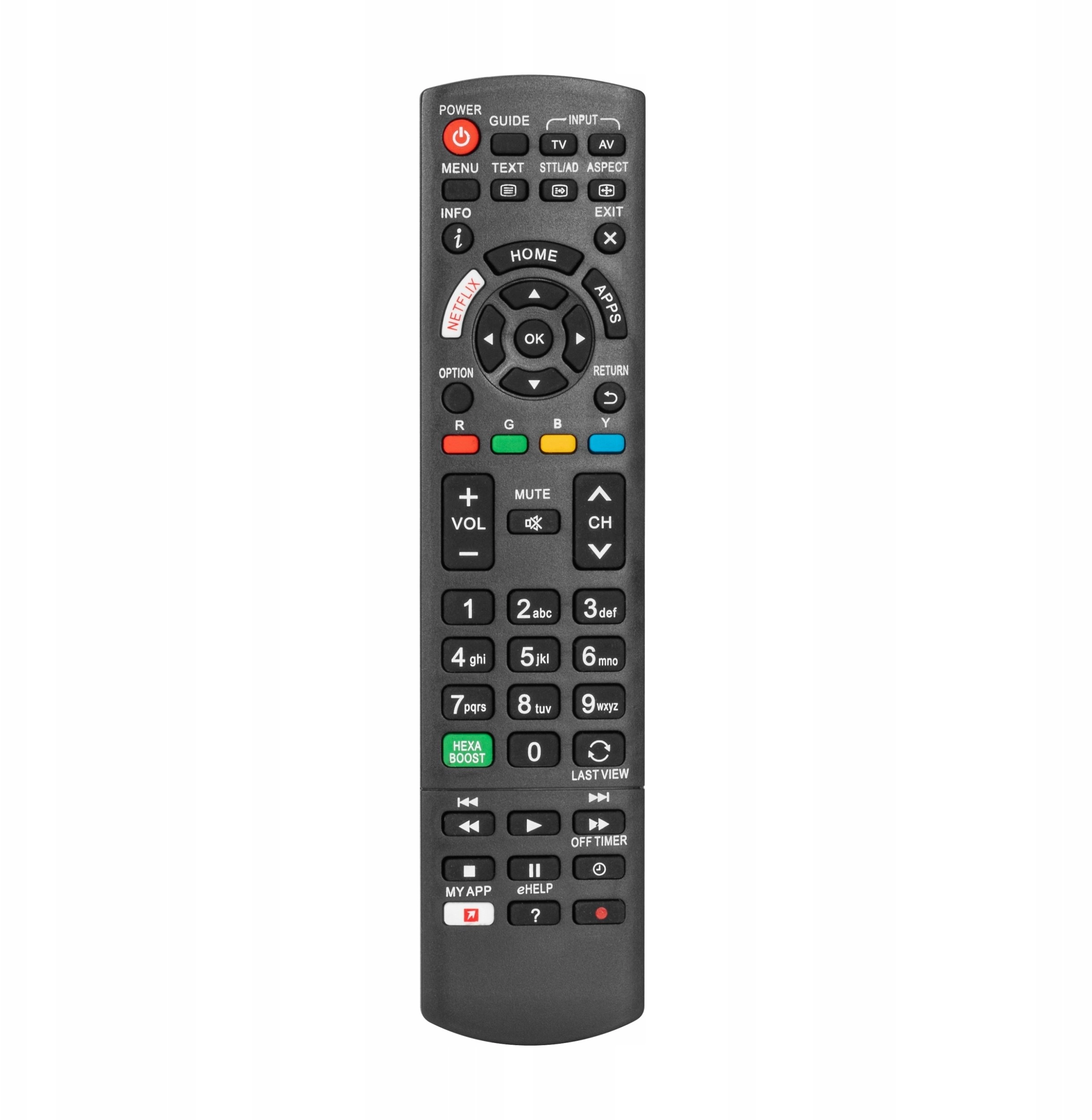RTV remote control Montis Universal remote