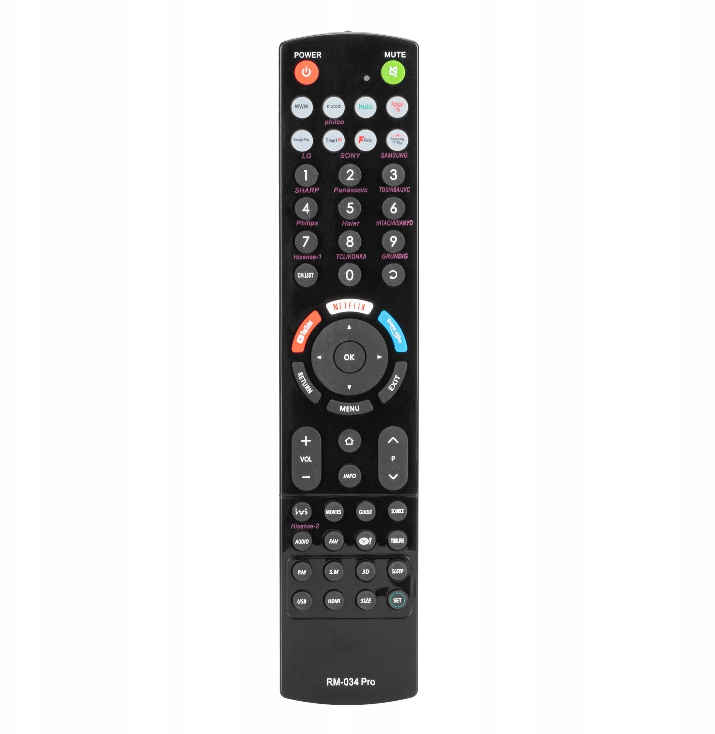 RTV remote control Montis Remote control