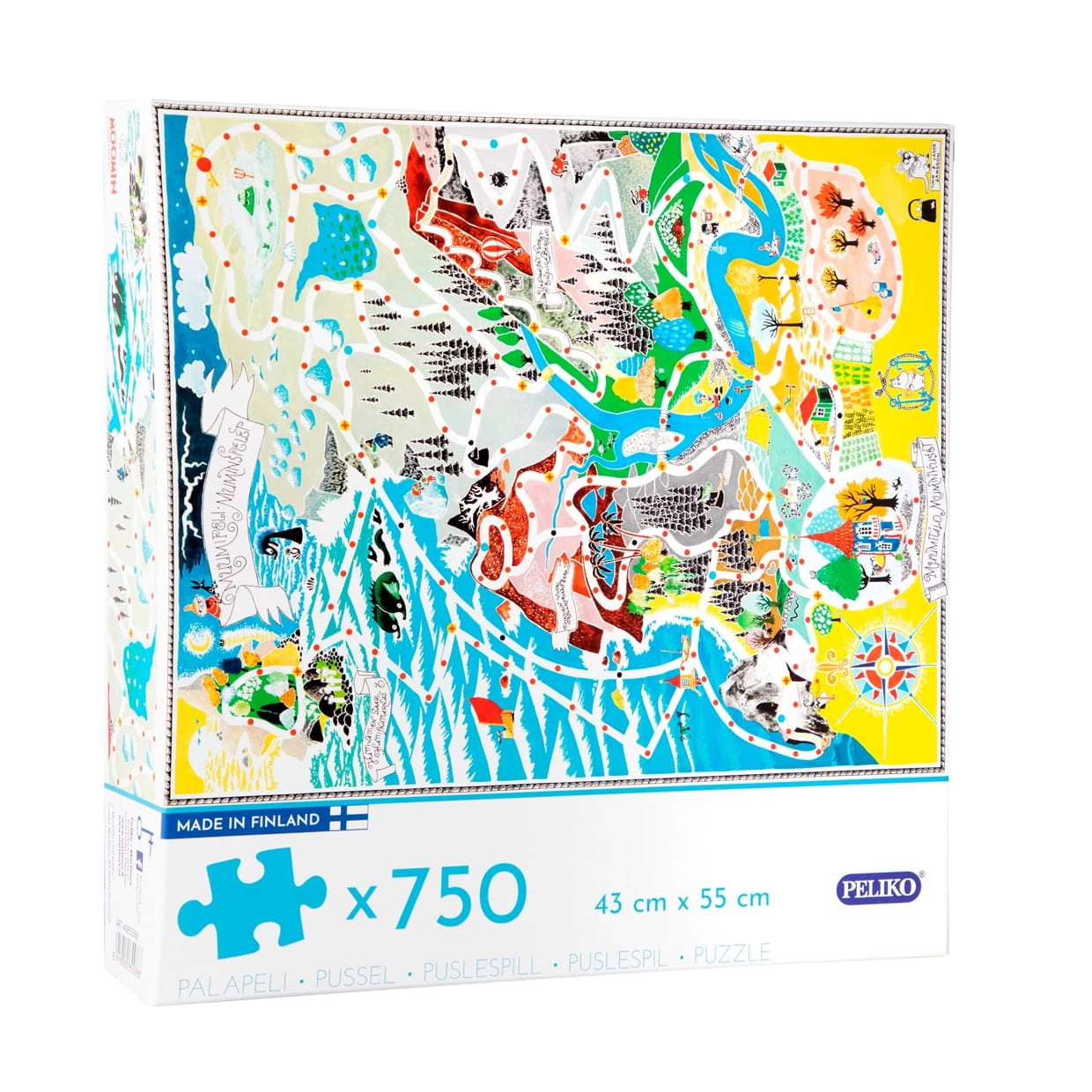 Moomin - Puzzle 750 pieces Moominvalley