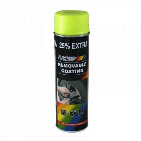 Motip Paints REMOVABLE COATING yellow fluoro