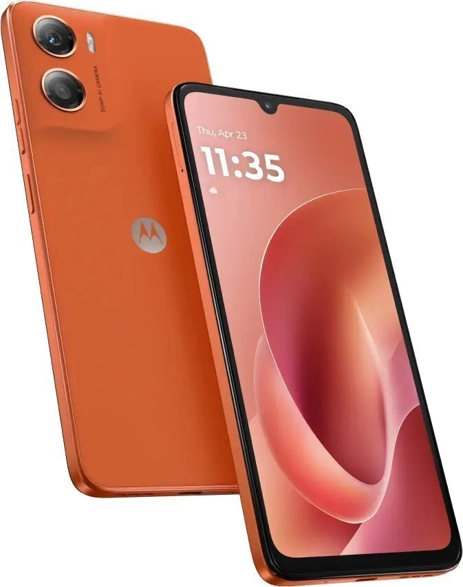 Motorola moto g06 17,5 cm (6.88") Divas SIM kartes Android 15 4G USB Veids-C 4 GB 256 GB 5200 mAh Oranžs
