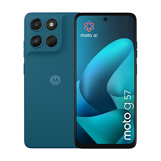 Motorola moto g57 17,1 cm (6.72") Divas SIM kartes Android 16.0 5G USB Veids-C 8 GB 256 GB 5200 mAh Zaļš