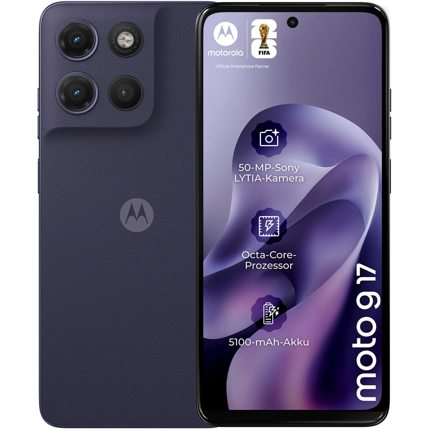 Motorola G17 4/128GB Evening Blue 0840493624310