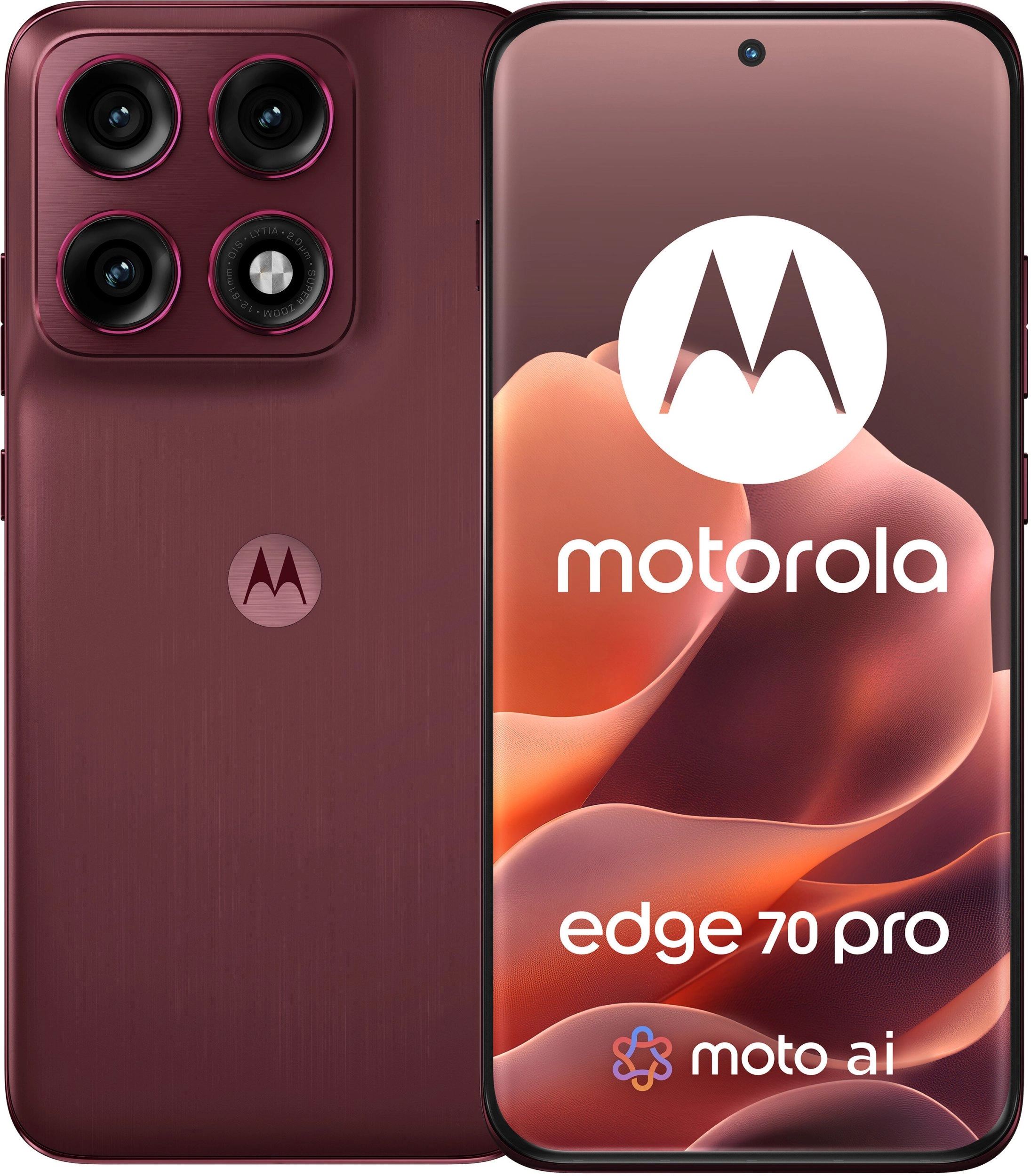Motorola Edge 70 Pro 6.78 Android 16.0 5G USB Type-C 8 GB 256 GB 6500 mAh Pantone Zinfandel