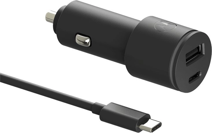 Motorola TurboPower 45W Charger USB-A/USB-C 119MOTOCARDUO45W