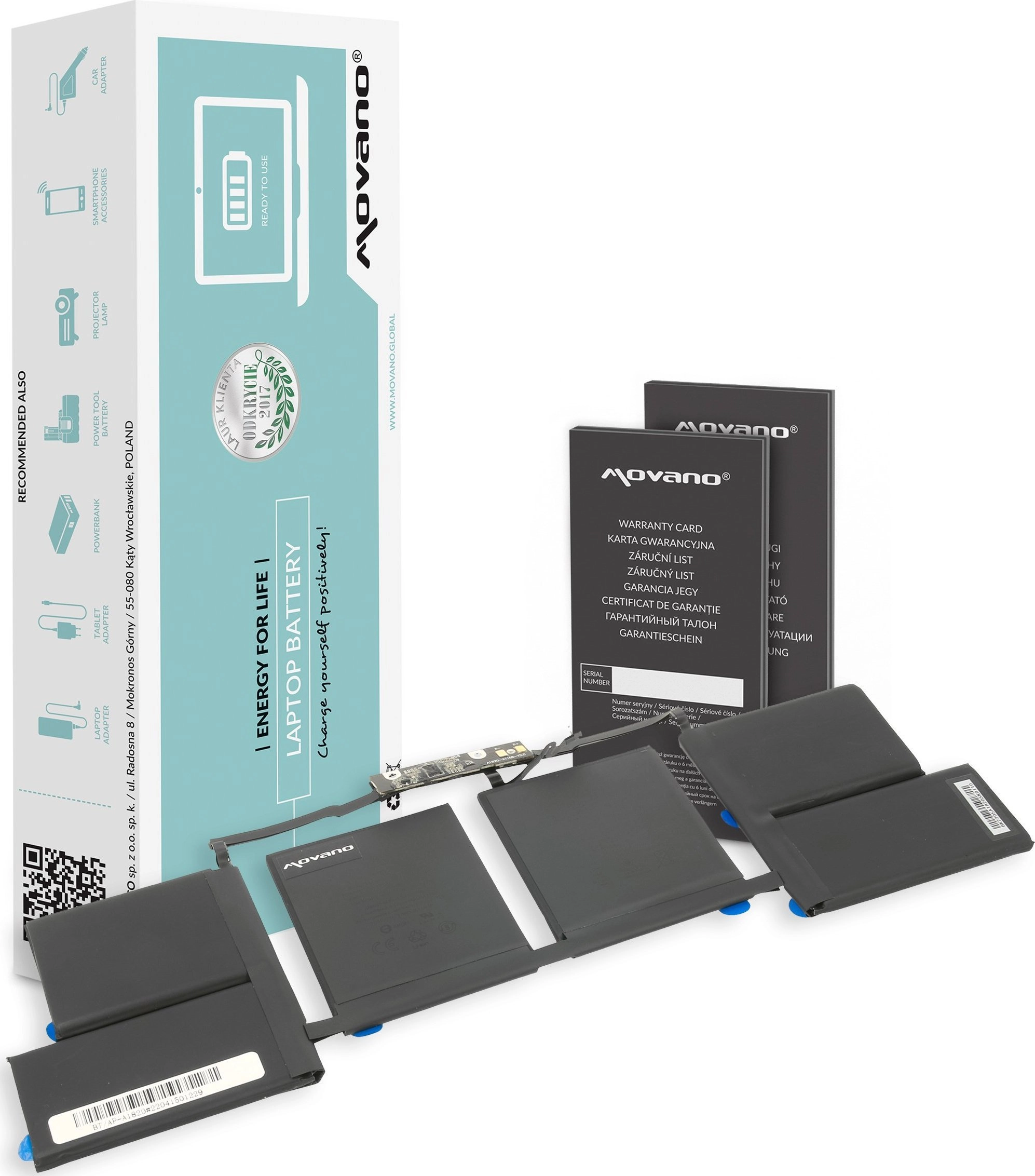 Bateria A1820 do Apple MacBook Pro