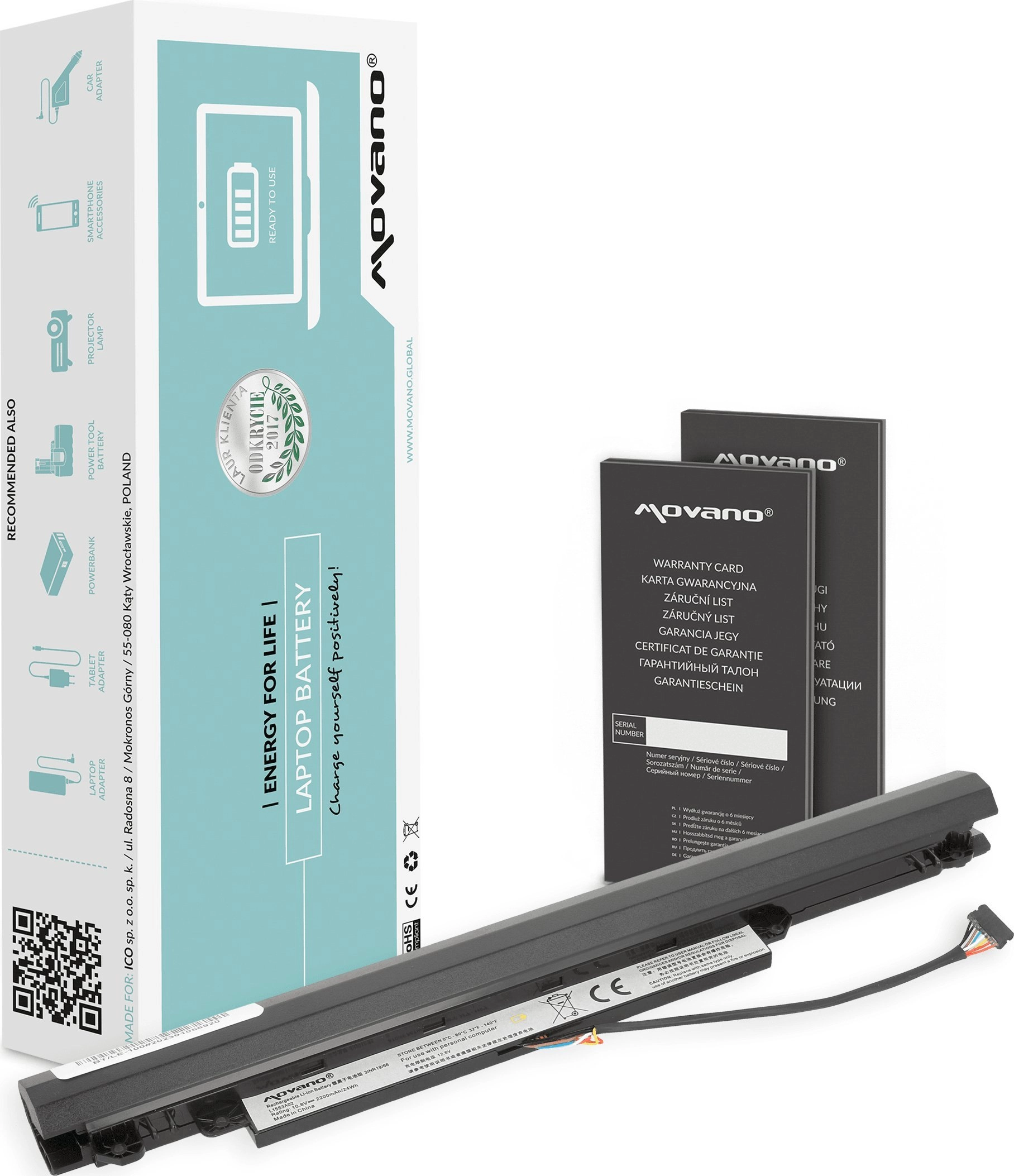 Bateria L15S3A02 do Lenovo IdeaPad 110-14IBR