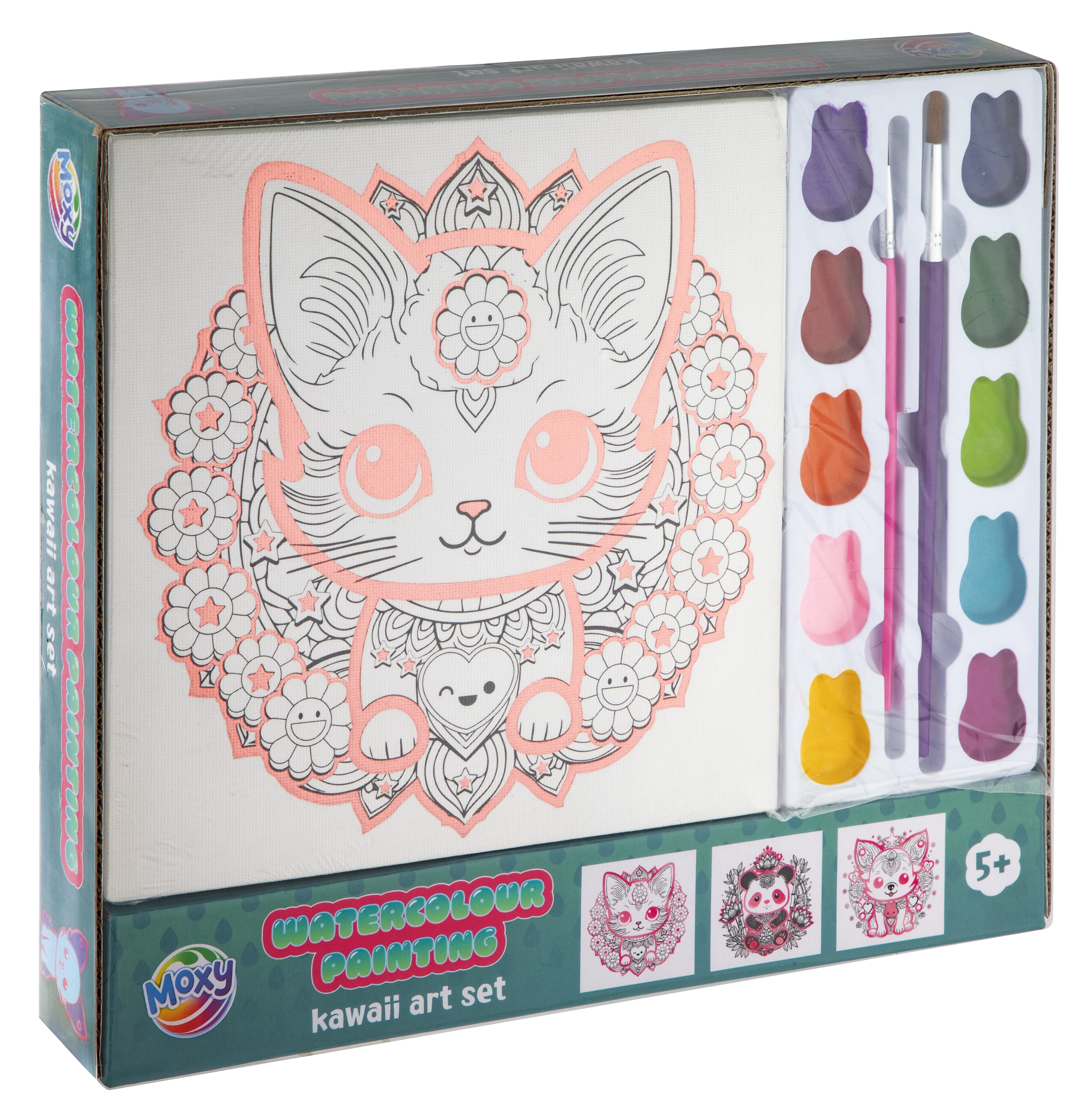 Moxy - Watercolour Painting Kawaii Art