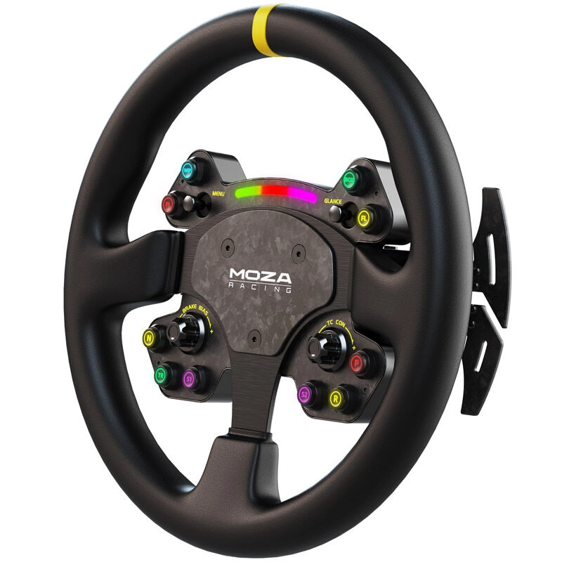 Moza Racing RS025 spēļu kontrolierīce Melns Stūre PC (dators)