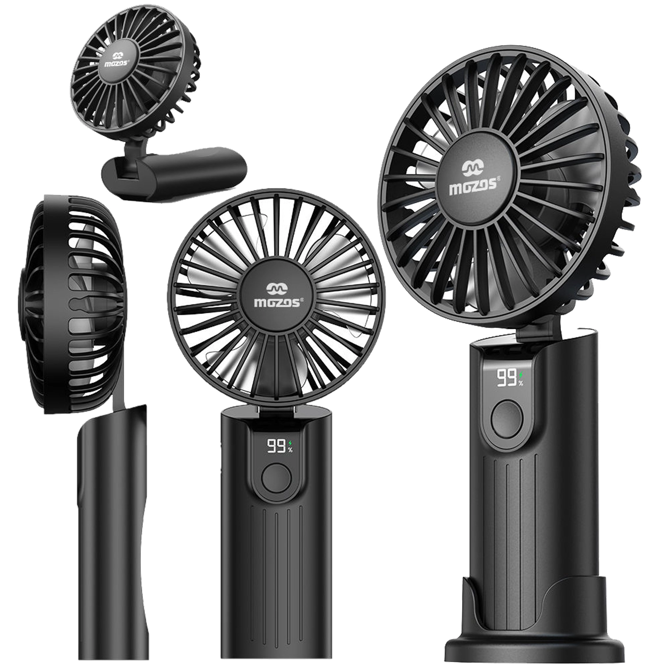 MOZOS F30 WIRELESS FAN WITH BATTERY
