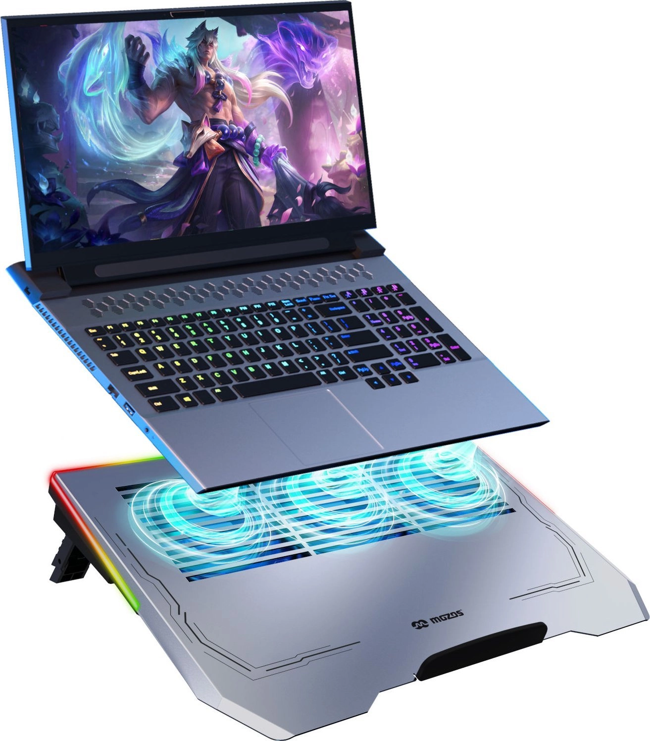 Mozos LS6-RGB cooling pad 5903738184415