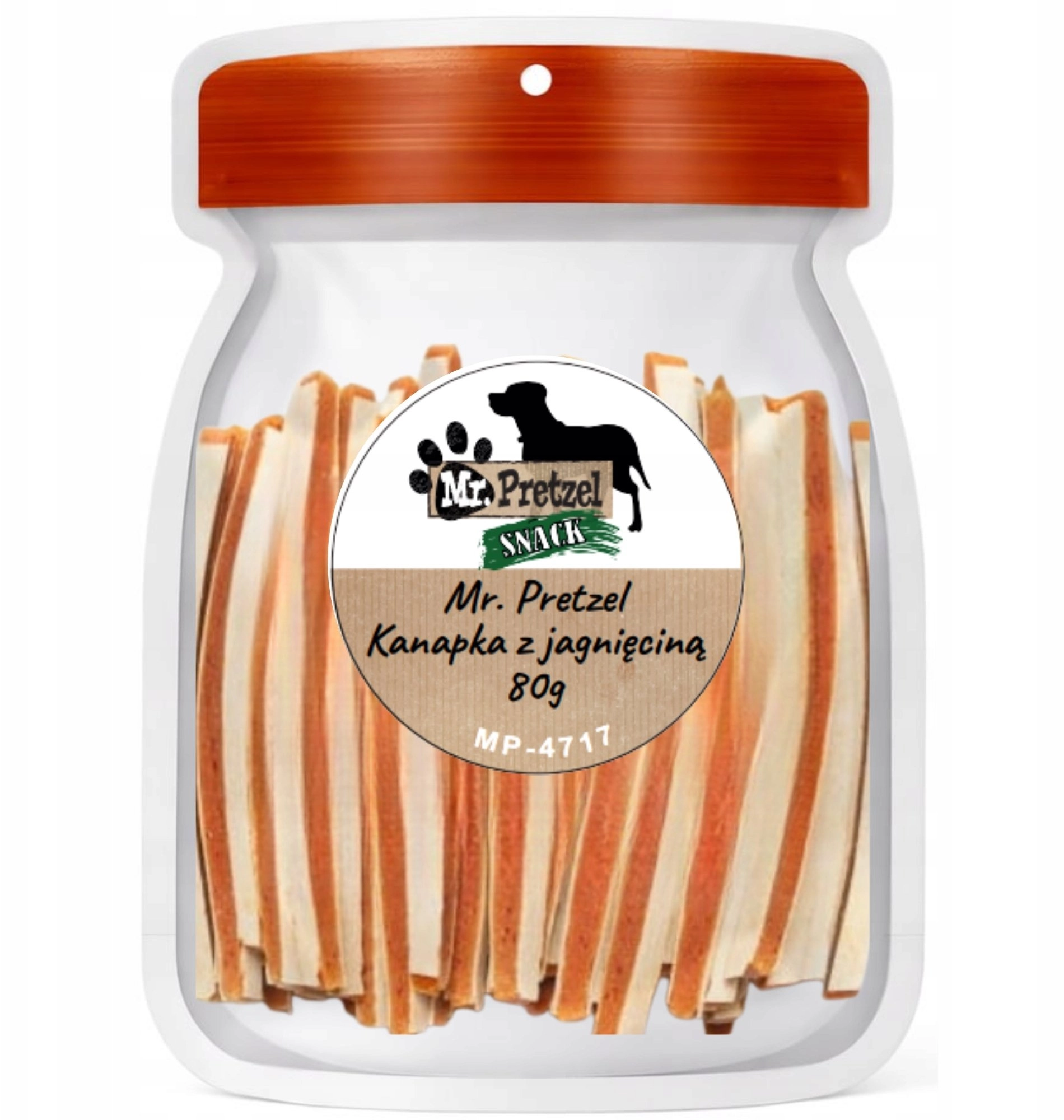 Mr. Pretzel Sandwich with lamb 80g