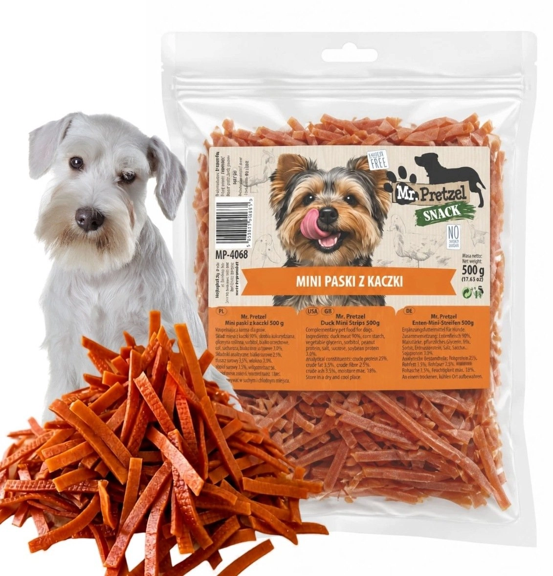 Mr.BanditMr. Pretzel Mini duck strips