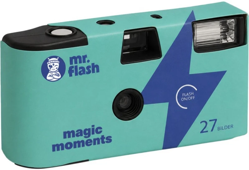 Mr. Flash disposable camera magic moments