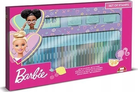 Multiprint MULTIPRINT BARBIE STAMPS AND PENS