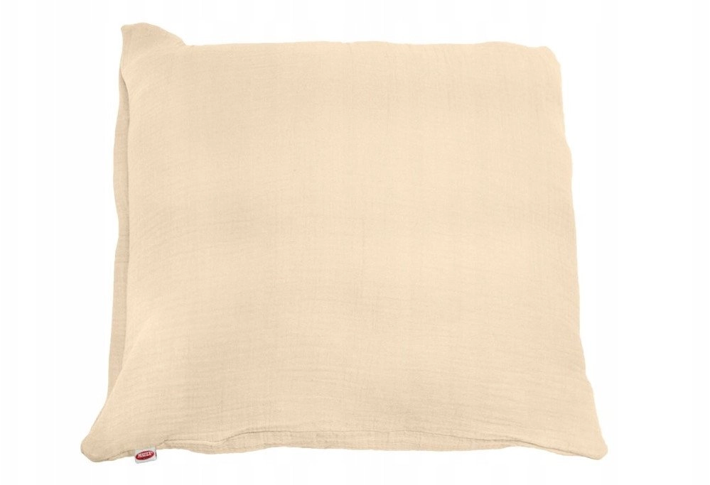 Muslin pillowcase size. 40x40 with a