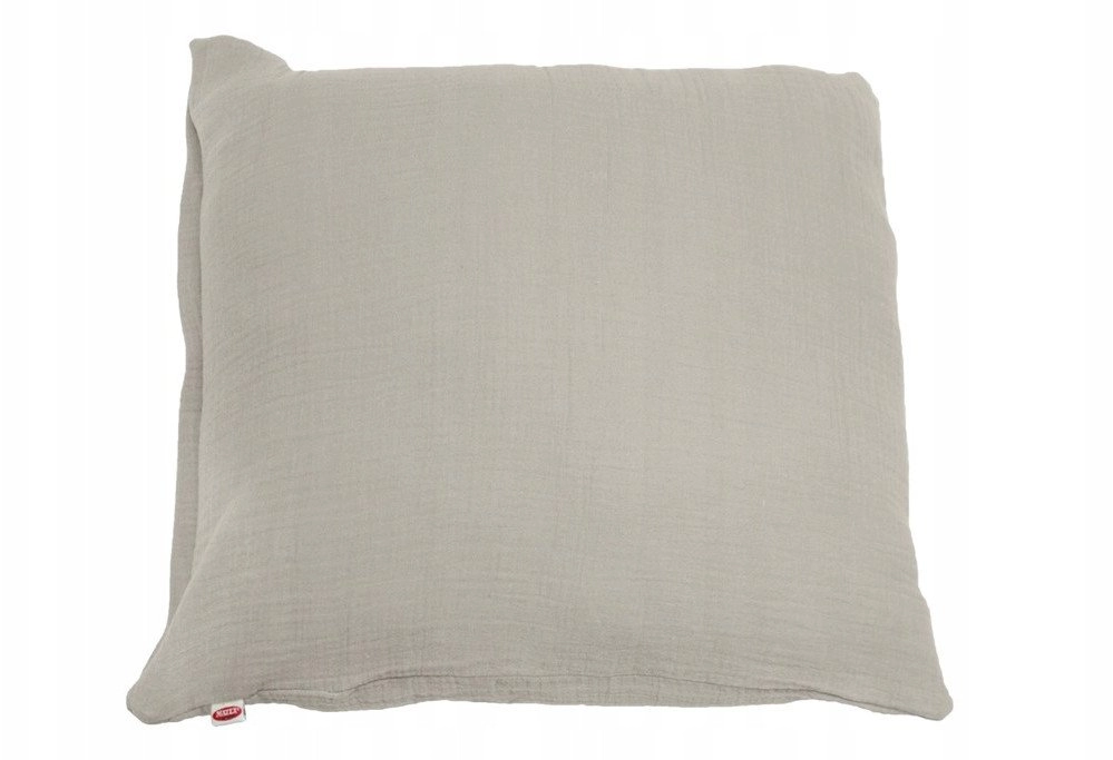 Muslin pillowcase size. 40x40 with a