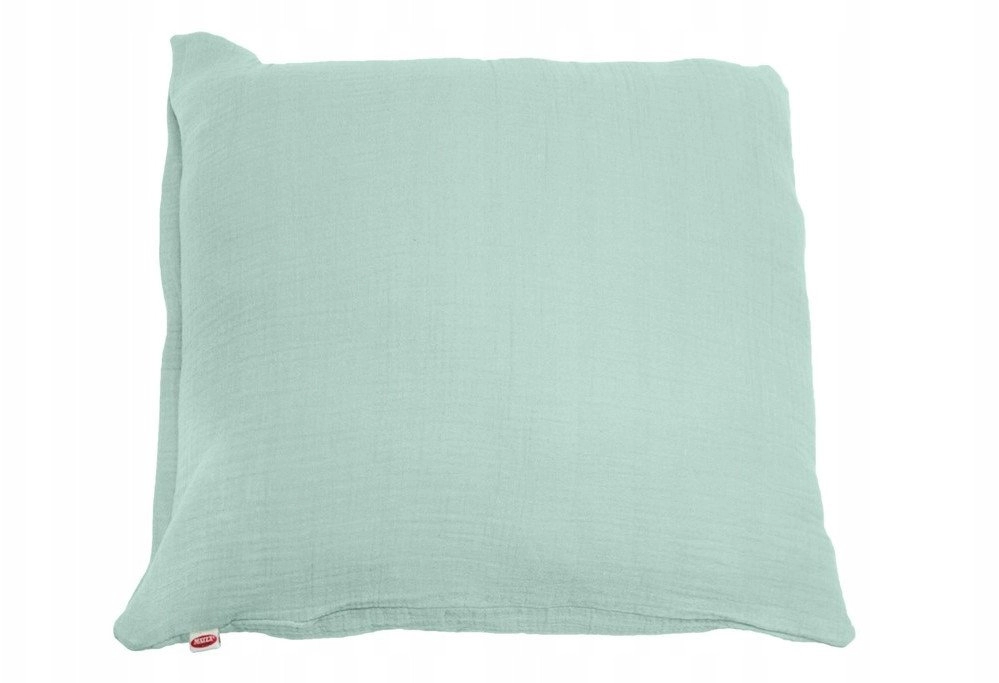 Muslin pillowcase size. 40x40 with a