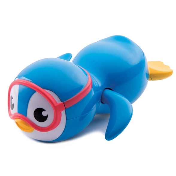Munchkin Swimming Penguin Bath animal Blue