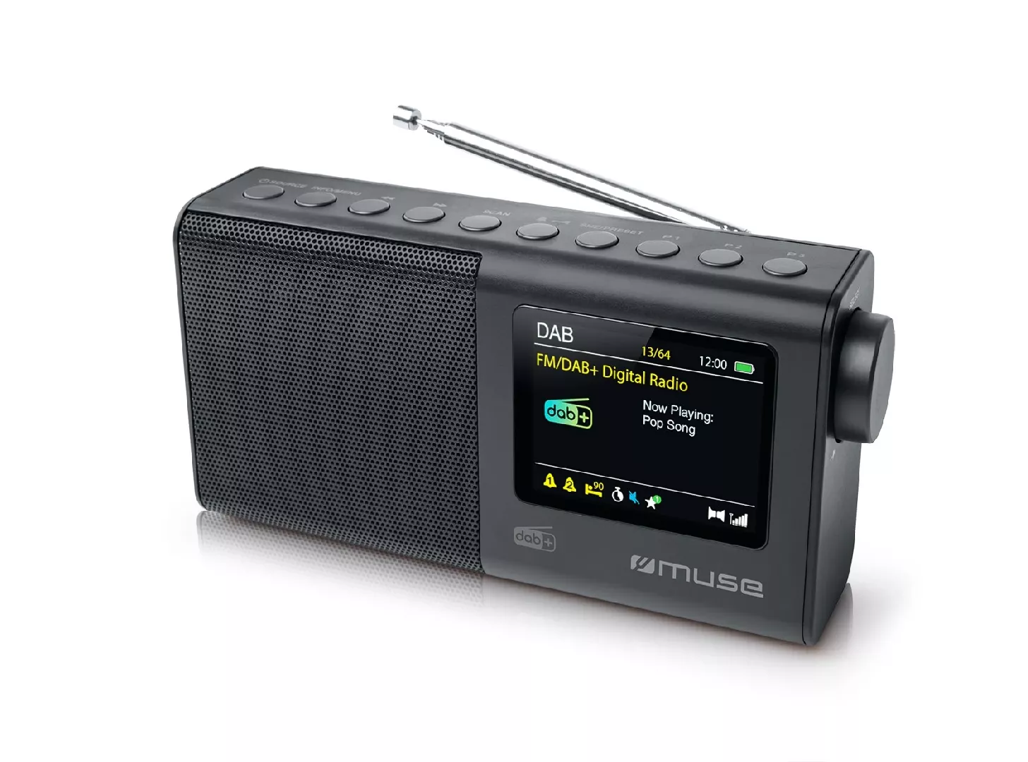 Muse M-117 DB radio Portable Digital