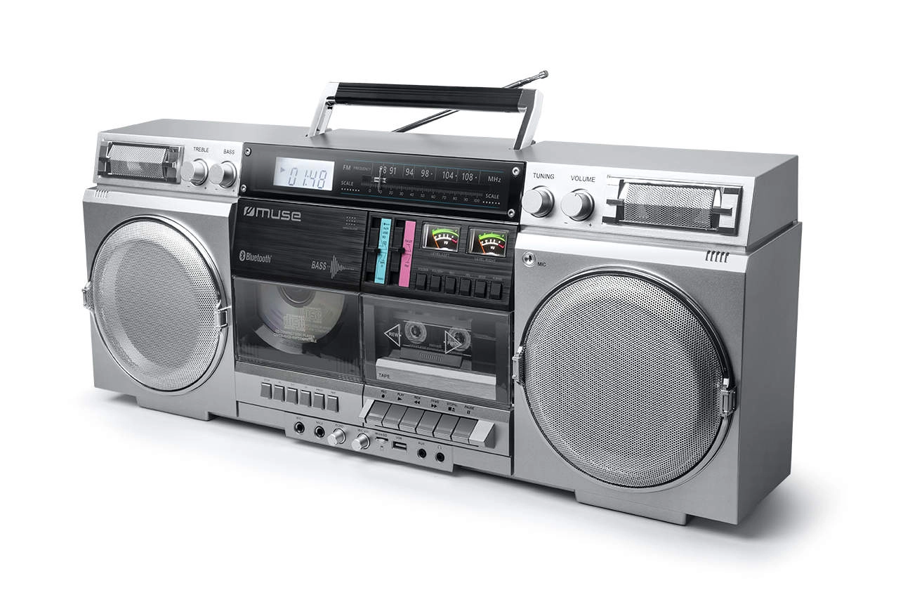 Muse M-380 GBS CD player Silver