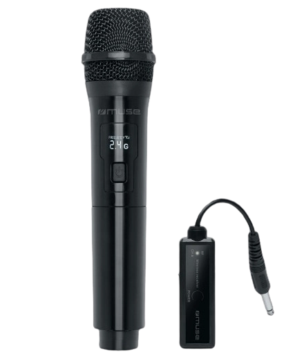 Muse MC-30 WI microphone Black Radio